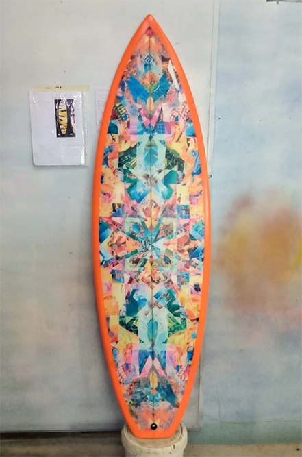 Surfboard Orange